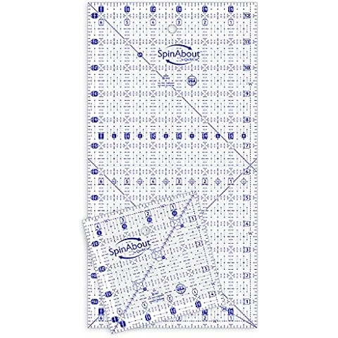  Quiltcut Strip Savvy Slotted Quilting Ruler Bundle