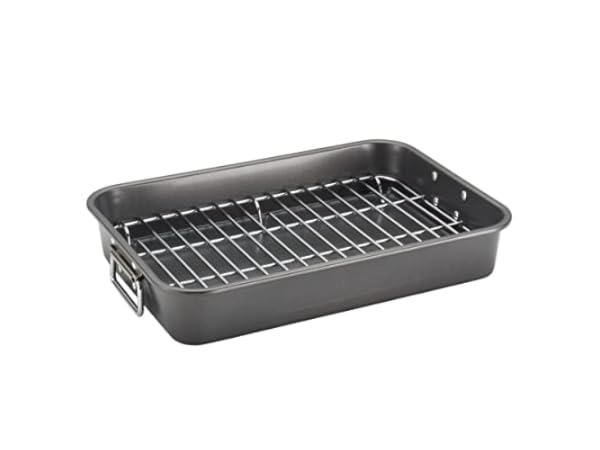 TreeLen Roasting Rack for Roasting Pan,Baking Rack for Cooking, Roasti