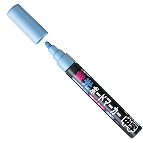 Raymay Fluorescent Board Marker Pen - 2 mm - White