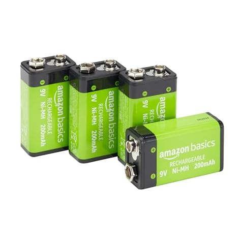 Rechargeable 9V Batteries