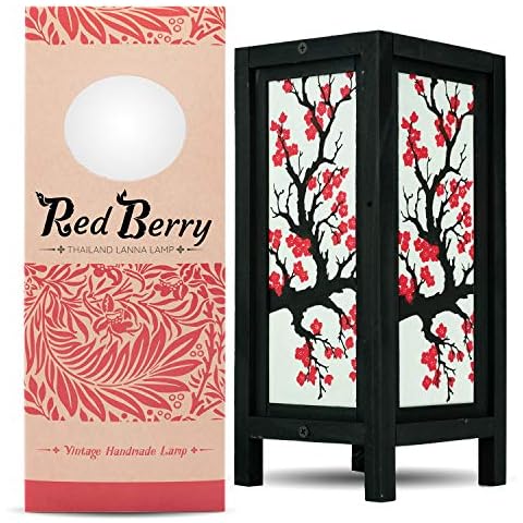 Red Berry Thailand Lanna Lamp thumbnail