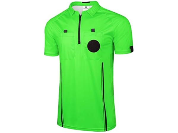 KELME Pro Soccer Referee Jersey Bundle - Includes Referee Jersey and Shorts