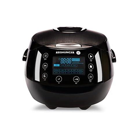 5 Core 5.3Qt Asian Rice Cooker Digital Programmable 15-in-1 Ergonomic Large  Touch Screen Electric Multi Cooker Slow Cooker Steamer Pot Warmer 11 Cups