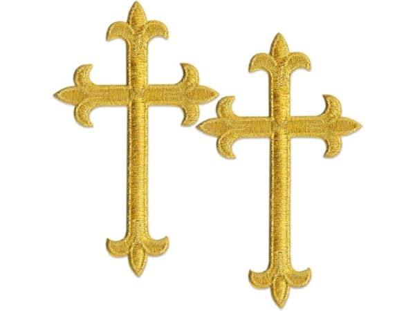 Religious Embroidered Applique Patches thumbnail