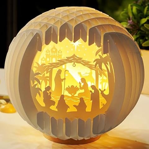 Religious Nativity Tabletop Scenes