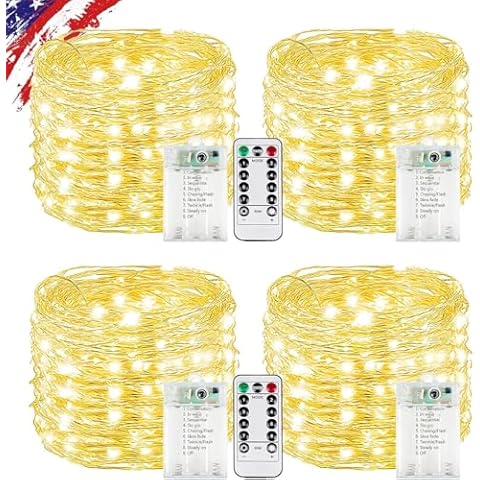 Remote Controlled Indoor String Lights