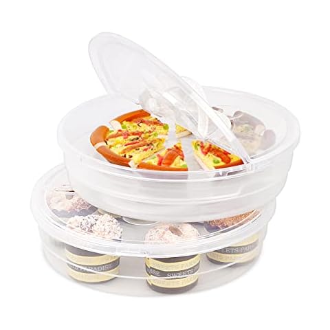 Essaware - Pie Saver Carrier Set - Food Travel, Storage, Tray