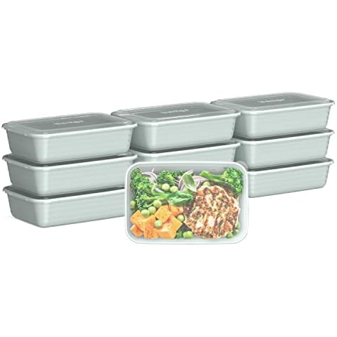 WGCC Meal Prep Containers, 50 Pack Extra-thick Food Storage