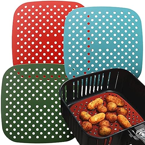 $9.99 2pack Large Silicone Air Fryer Liners Cake Molds on  Barga