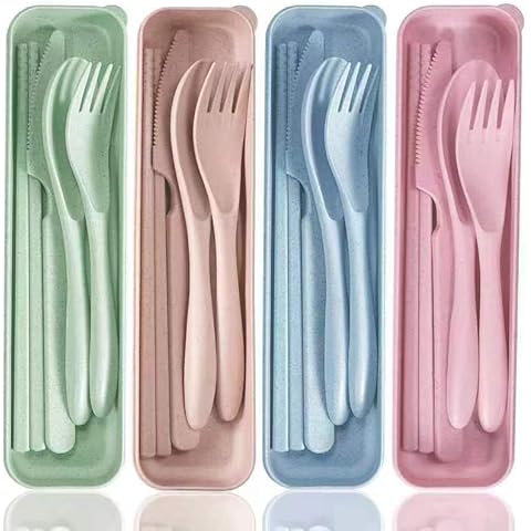 Hommaly Portable Flatware Set Review: Reduce Waste Easily