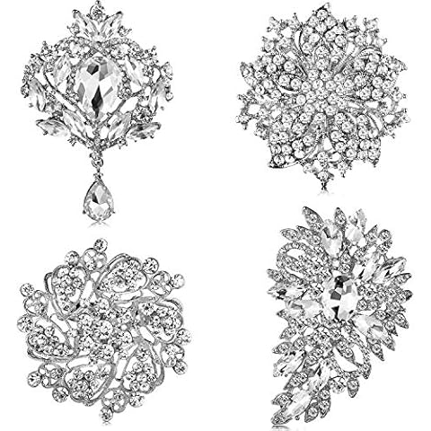 Rhinestone Brooches for Women