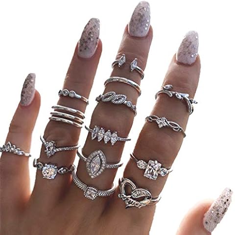 Rhinestone Rings for Women