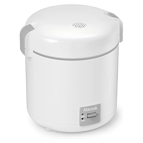 Rice Cooker 4 Cups Uncooked, 1.2L Portable Non-Stick Small Travel Rice  Cooker, One Button to Cook and Keep Warm Function