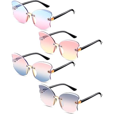 Rimless Sunglasses for Girls