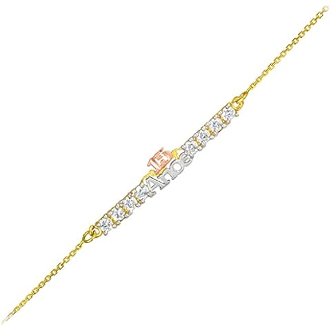 Rose Gold Link Bracelets for Girls