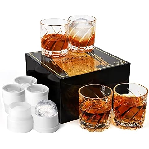 Rotating Old Fashioned Glasses