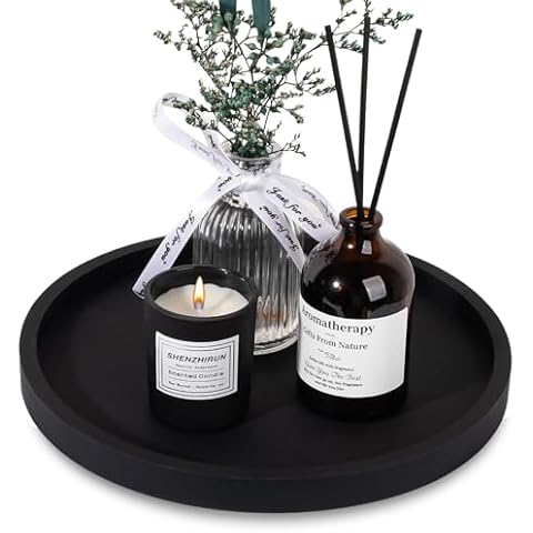 Round Bathroom Trays