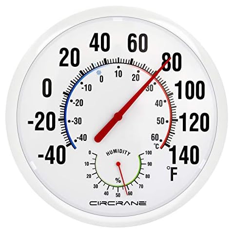 Round Outdoor Thermometers