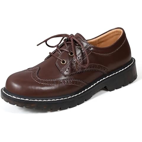 Round Toe Oxfords for Women