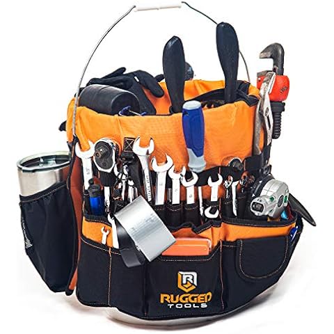 Muel Bucket Tool Organizer - 53 Pocket Bucket Caddy For 5 Gallon