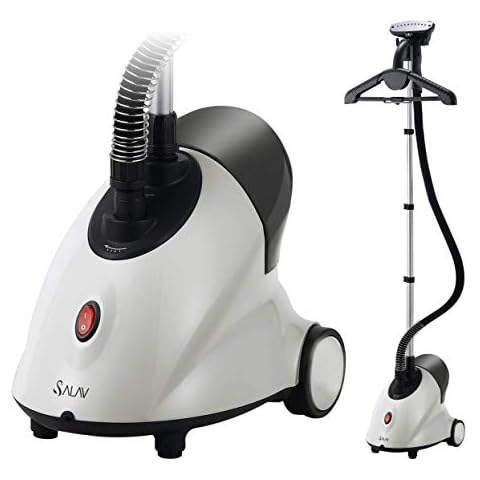 SALAV, Pet Motion Vibrating Steam Mop, Includes Mop Pads, Water Cup, Carpet  Glider, STM-403, Dark Gray Midnight