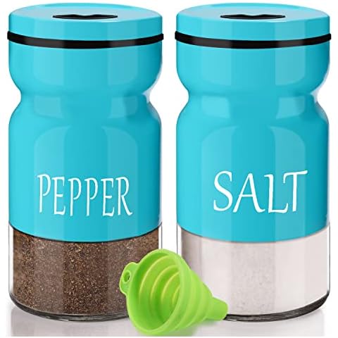  DIMBRAH Spice Jars with Label-4oz 24Pcs, Glass Spice