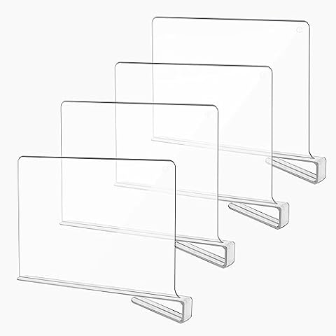 Elevate Your Display with RedSheep's Acrylic Shelf Dividers
