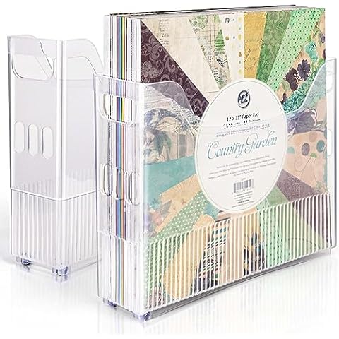 Scrapbook Paper Storage Boxes