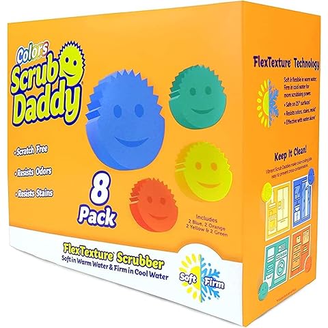 Scrub Daddy Scrub Mommy Special Edition Halloween - Scratch-Free Multipurpose Dish Sponge - BPA Free & Made with Polymer Foam - Stain & Odor Resistant