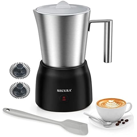 Wamife TF101 Electric Milk Frother with 4 Automatic Functions