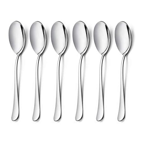 Serving Spoons, AOOSY 6 Pieces X-Large 9.8 Inches Stainless Steel Serving  Spoon Catering Spoons Solid Serving Utensils Big Ladle Tablespoons for