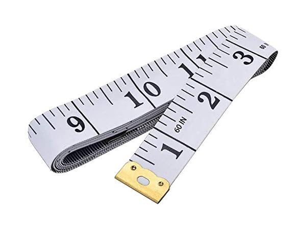 Extra Wide Easy Read Soft Measuring Tape Measure in a Case 60 Inch 1.5m 