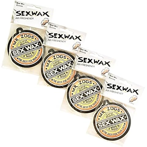  Sex Wax Mr. Zoggs AIR FRESHENER 3 Logo 6-Pack