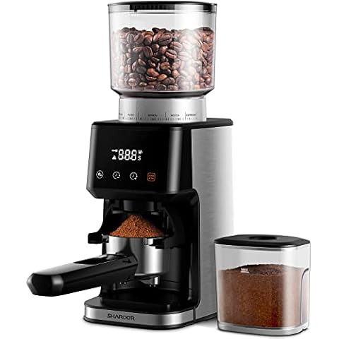 Aromaster Conical Anti Static Stainless Steel Electric Burr Coffee