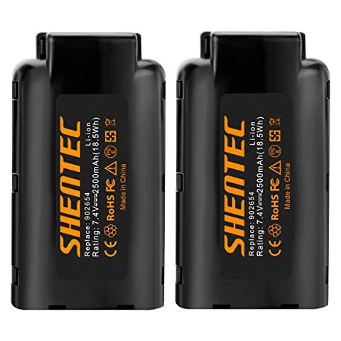 Shentec 2 Pack 3.5Ah 3.6V Replacement Battery Compatible with Black & Decker Versapak VP100 Vp105 VP110 Vp142 VP143 Sears-Craftsman Pivot180 Plr36nc