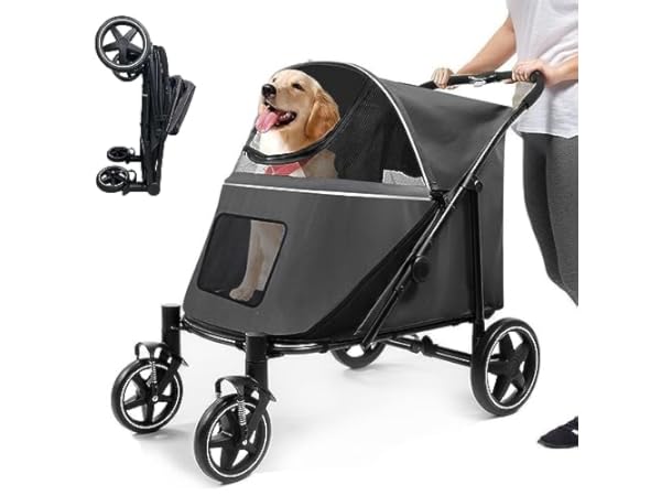 The 10 Best Shock Absorber Dog Strollers of 2024 (Reviews) - FindThisBest