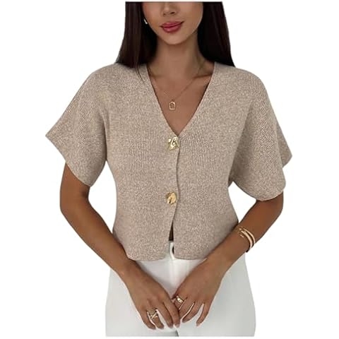Short Sleeve Cardigans for Women
