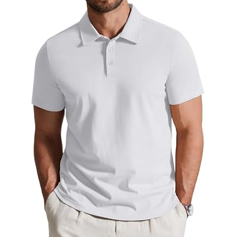 Short Sleeve Polo Shirts for Men