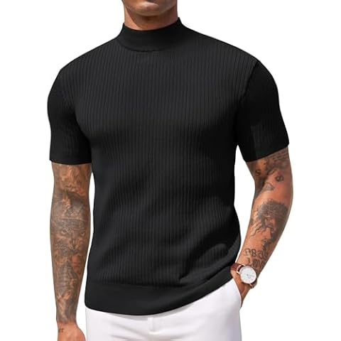 Short Sleeve Sweaters for Men