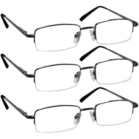 Silver Reading Glasses
