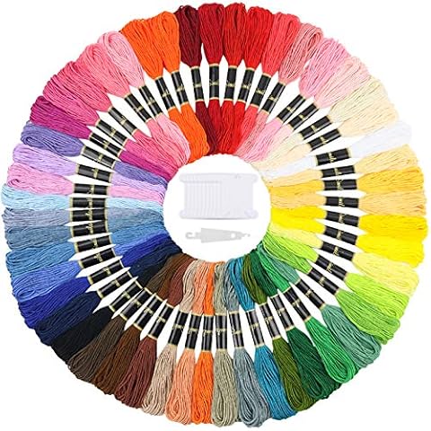 122 Skeins Embroidery Floss - Embroidery Thread - Friendship