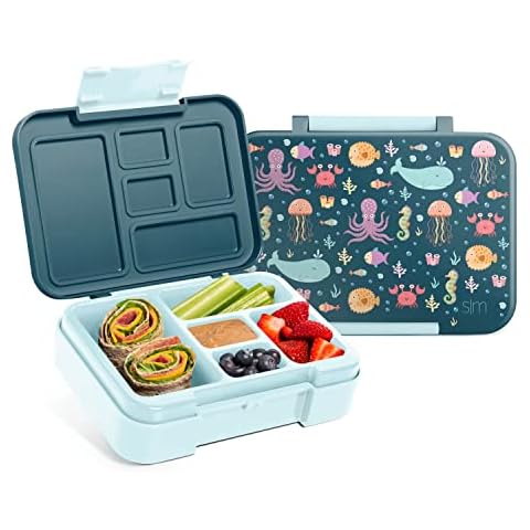  Simple Modern Marvel Spider-man Bento Lunch Box for Kids, BPA  Free, Leakproof, Dishwasher Safe, Lunch Container for Boys, Toddlers, Porter Collection, 5 Compartments