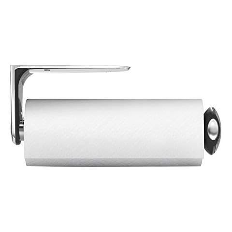 Kamenstein Perfect Tear Patented Wall Mount Paper Towel Holder, 14-Inch,  Silver, Rounded Finial & Reviews