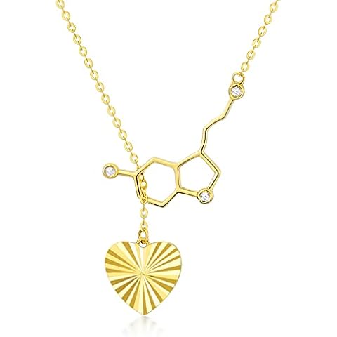CHESKY Heart Initial Necklaces for Women Girls, 14K Gold Filled Heart  Pendant Necklace Simple Cute Necklaces