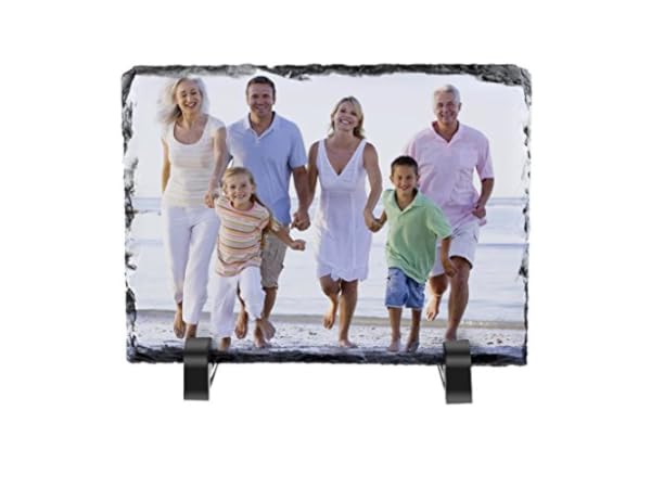 Sublimation Photo Slates Rock Blanks Small Rectangular 5.5 x 7.5 Inch