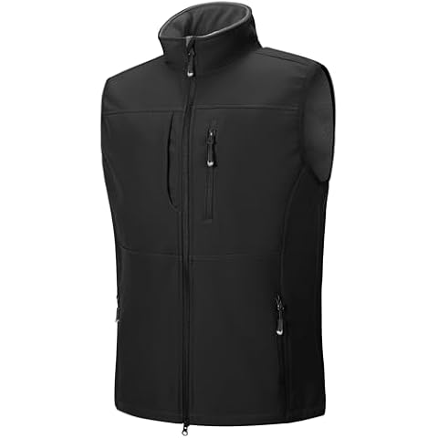 Sleeveless Outerwear Vests for Men