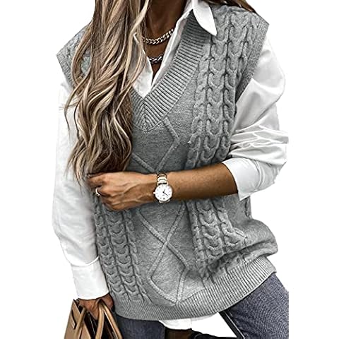 Sleeveless Sweater Vests for Women