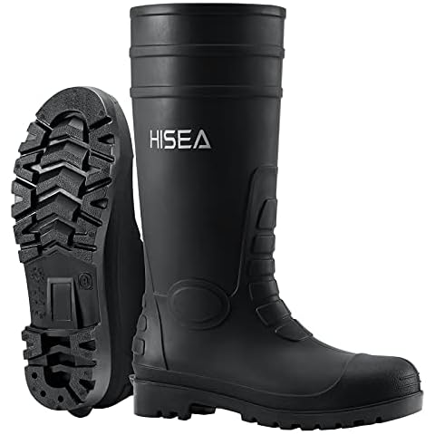 Slip Resistant Rain Boots for Men