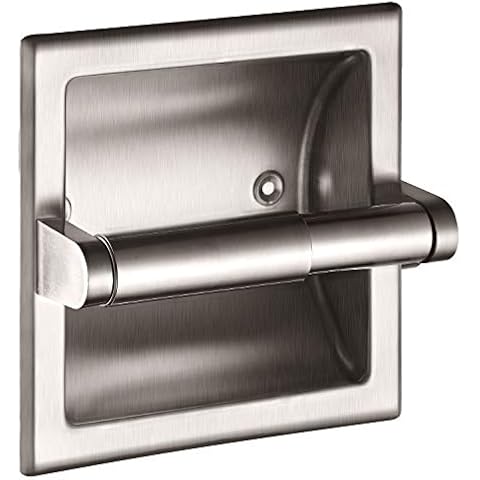 Recessed Toilet Paper Holder with Storage Niche – Hammer and Nail Studios