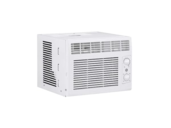 BLACK+DECKER 5,000 BTU 115 -Volts Window Air Conditioner Cools 150 Sq. Ft.  in White BD05MWT6 - The Home Depot